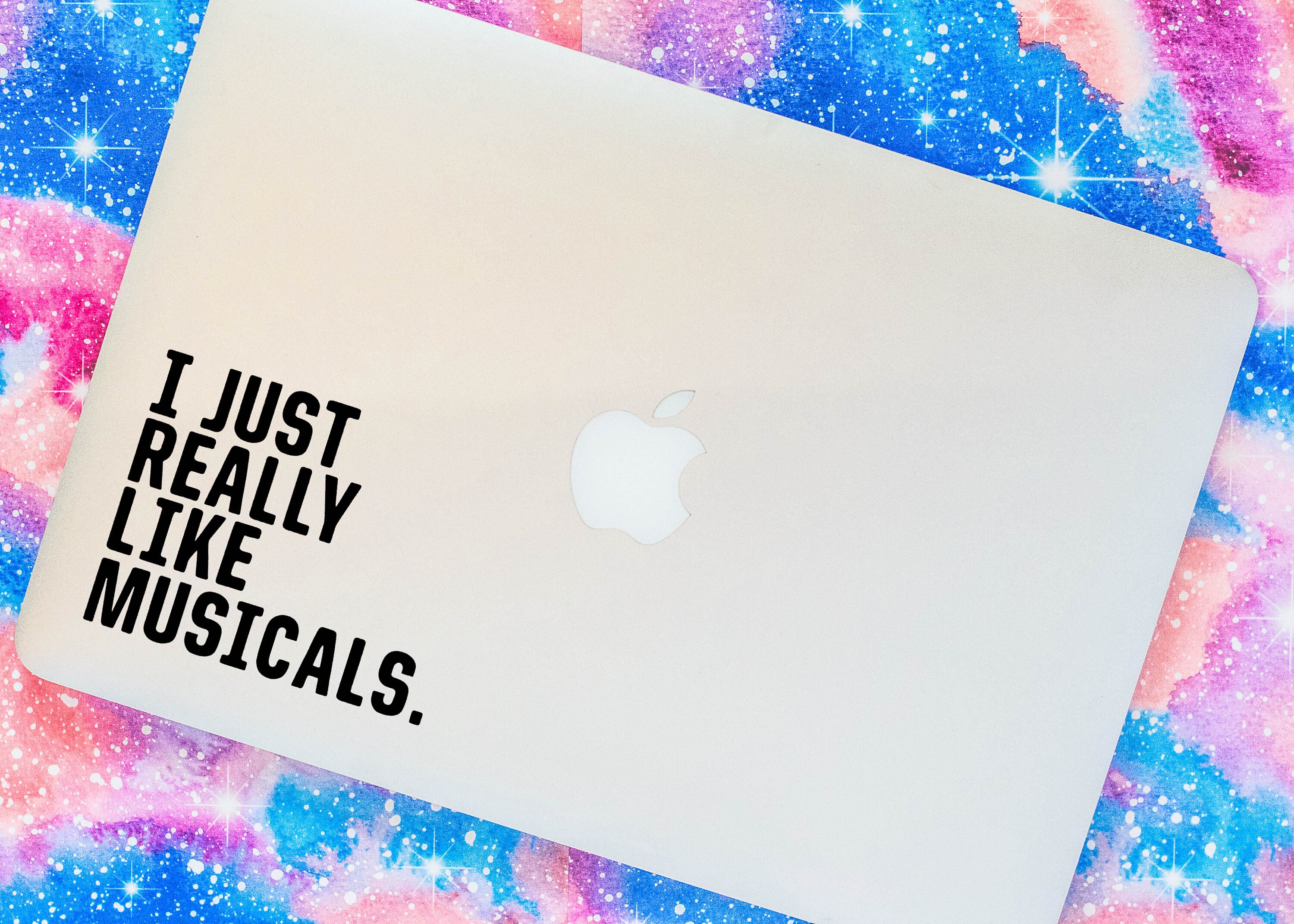 He likes music. He likes music