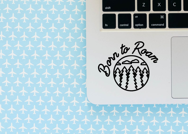 Let/'s Wander Into The Mountains Decal Sticker7-Inches By 6.7-Inches