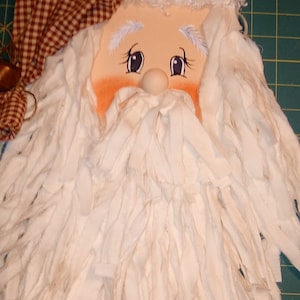Santa Wreath Attachment  Christmas Home decor
