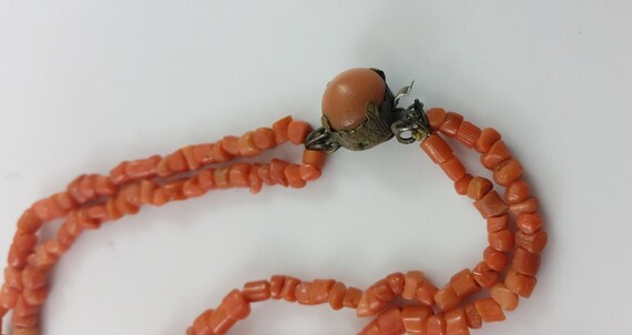 Vintage Delicate Genuine Natural Coral Bead Child… - image 5