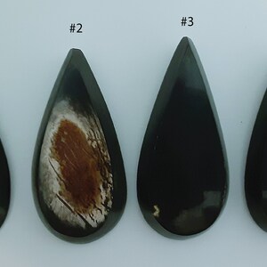 1x Vintage Horn Teardrop Pendant.