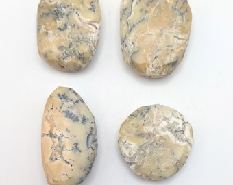 Vintage Dendrite Agate Beads. Sold Individually.  DA-2