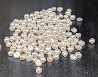 Süßwasserzuchtperlen 2-3.5 mm x 3-4 mm Lose Perlen - FW16