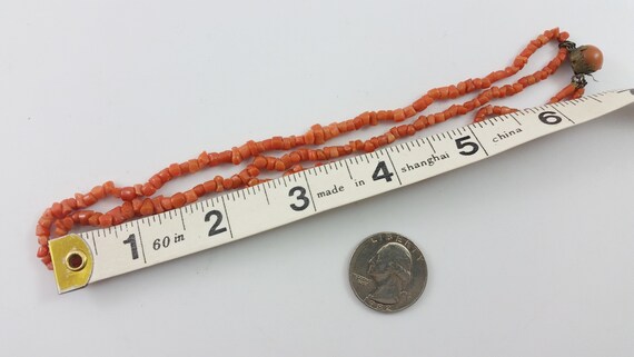 Vintage Delicate Genuine Natural Coral Bead Child… - image 6