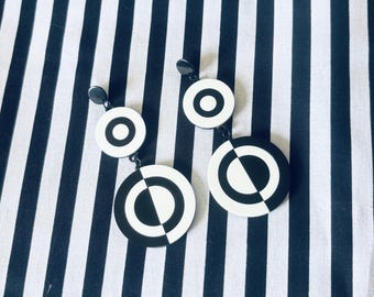 Mod Dots Statement Earrings 2nds SALE