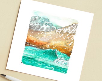 Illustration 'Merry Christmas' / Post card 4,13" x 5,83"