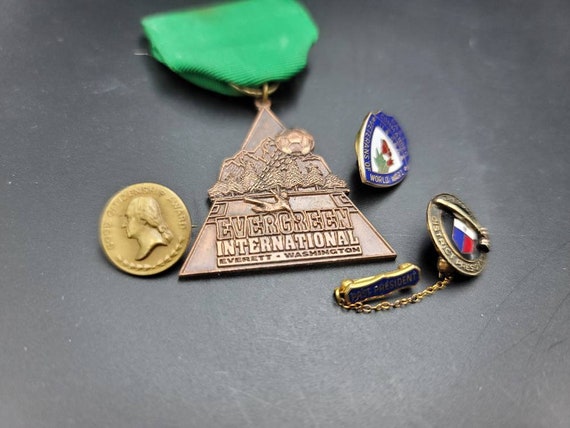 Vintage Pins Lot, Achievement Pin, 10k gold, Mixe… - image 7