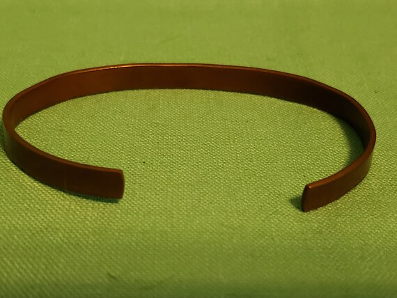 Vintage Copper Cuff Bracelets - Two Bracelets - image 7