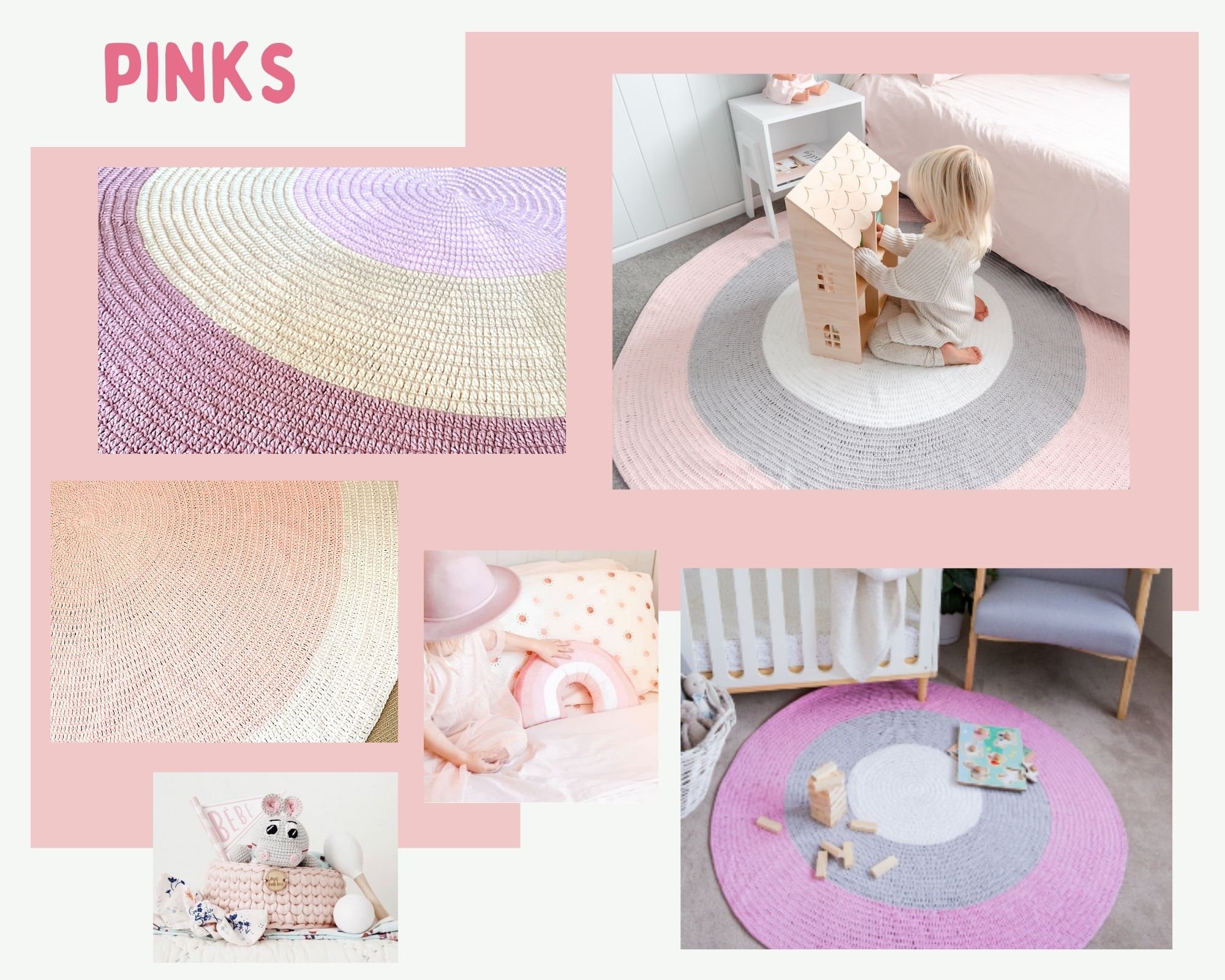 Boys Rugs - Round Nursery Rug Perfect for Baby Boys Bedroom or Nursery ...