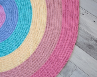 Kids Rugs and baskets in Rainbow are perfect to brighten up any Nursery, kids bedroom or play area