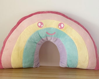 Kids Rainbow Cushions - PERSONALISED - custom made - perfect gift, unique present for all ages.