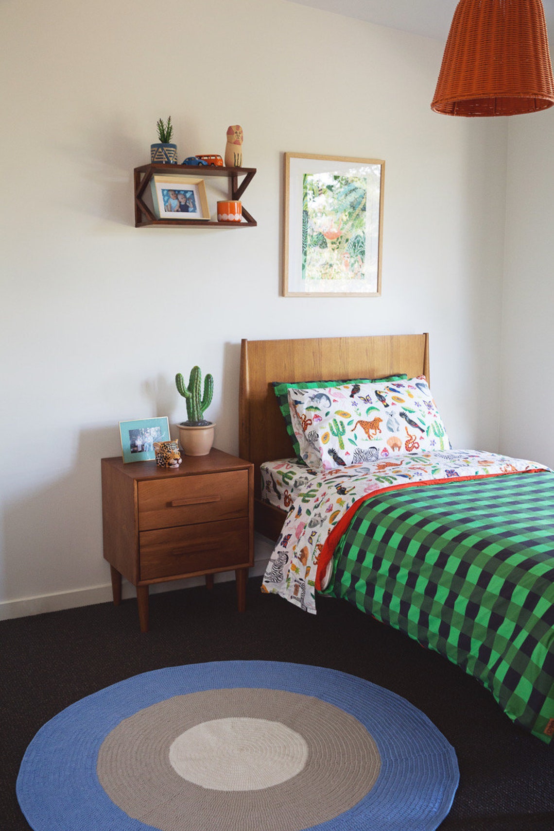 Boys Rugs Round Nursery Rug perfect for baby boys bedroom or Etsy