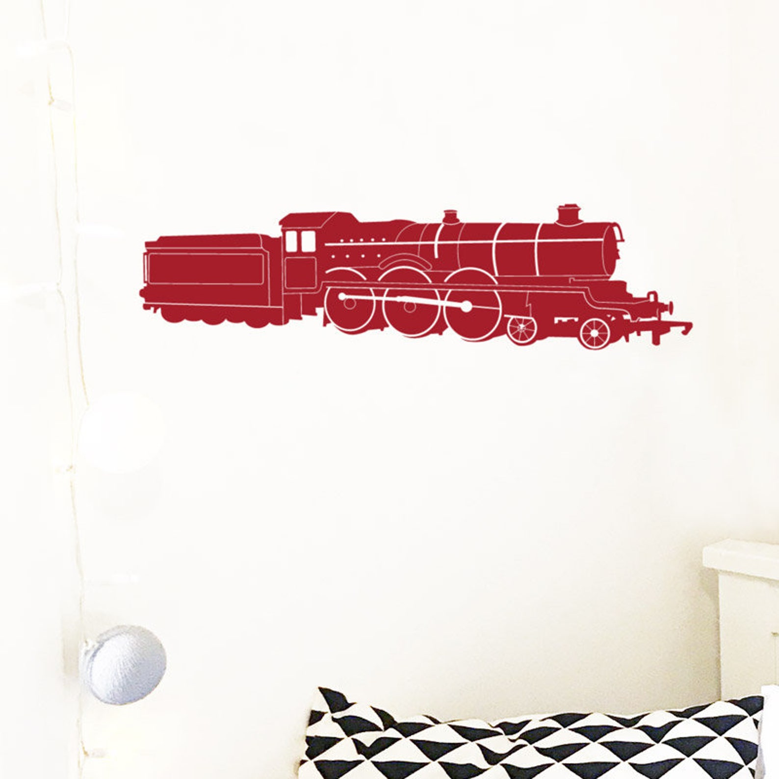 STEAM TRAIN Wall Sticker Removable Decal Made in Australia Etsy