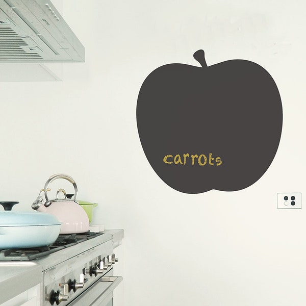 Apple Chalkboard Etsy