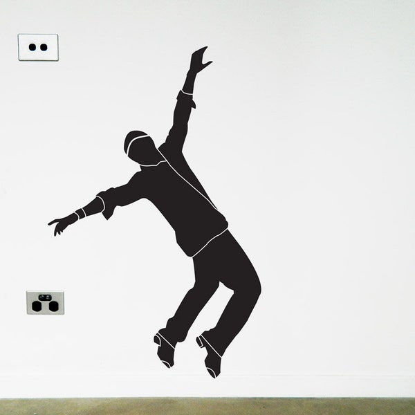 TAP DANCER wall sticker, Removable Decal, Made In Australia