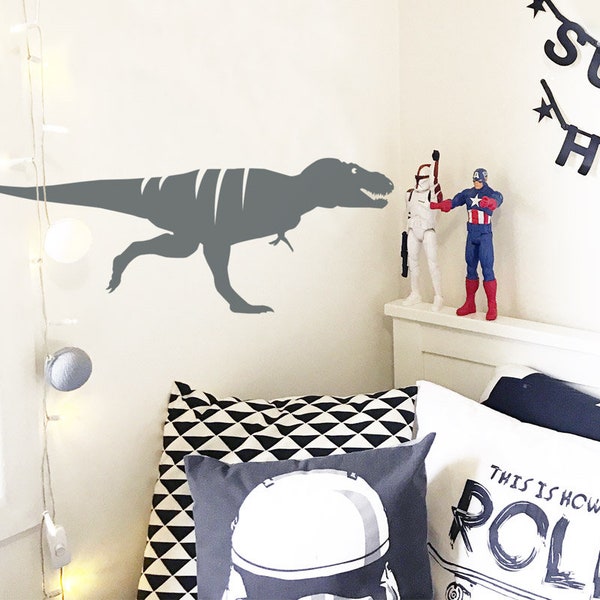 Dinosaur Wall Decal Etsy