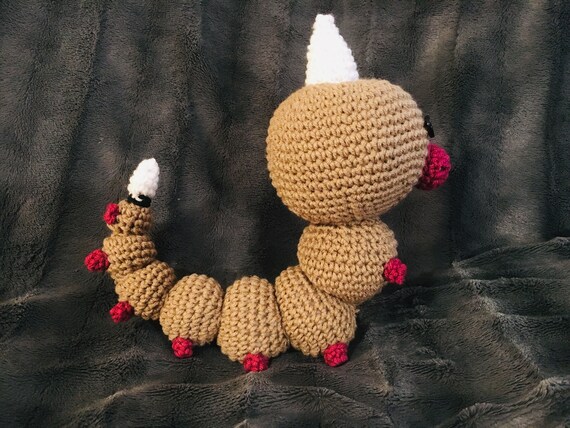 Weedle Pokemon Comic Amigurumi Teddy Bear Stuffed Etsy