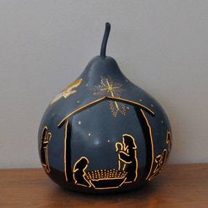 Manger Scene, Nativity Scene, Nativity Lantern, Christmas Decoration,  Holiday Decoration, Mary and Joseph,  Baby Jesus, Christmas Story