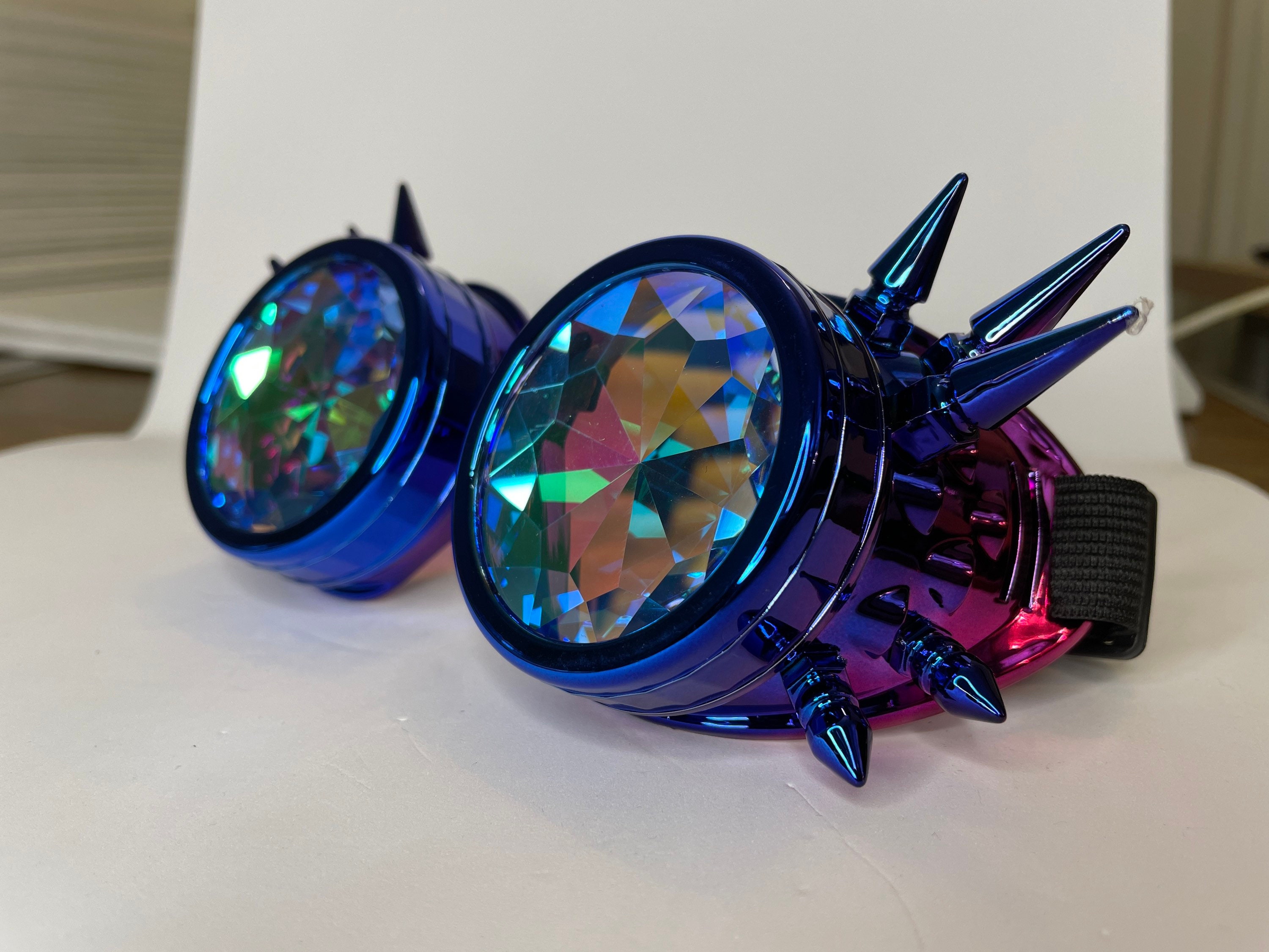 Cyberpunk LED Headband Glasses – Neon Culture