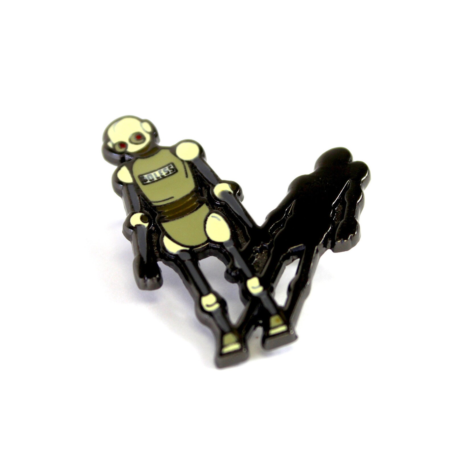 The Do Less Robot Pin Robot Pin Hat Pin Pin Lapel Pin Etsy