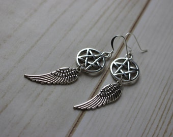 Supernatural - Angel Earrings or Necklace
