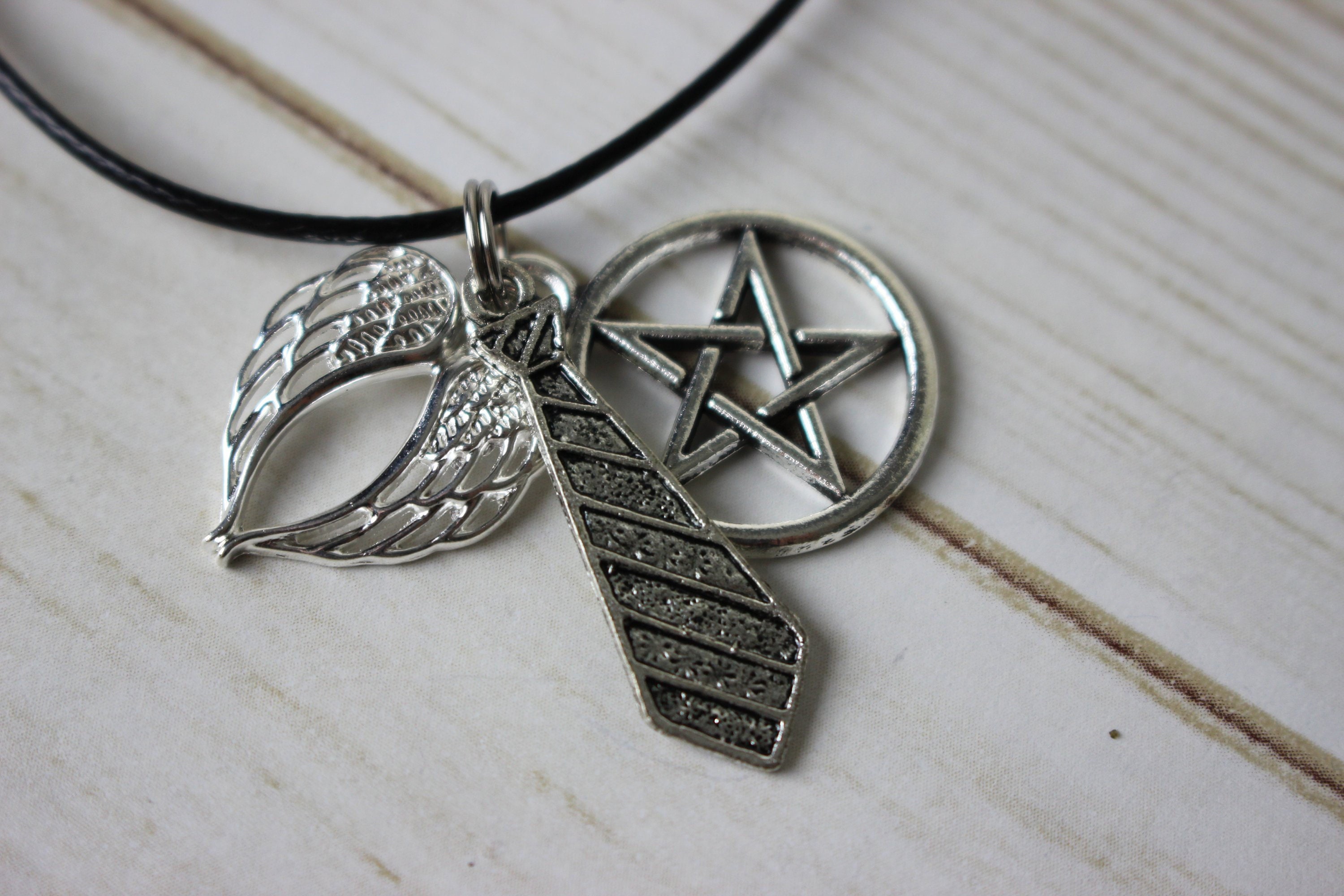 Supernatural - Castiel Necklace - Etsy