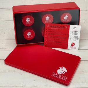 The Adventurer's Journey || Fantasy Loose Leaf Tea Sampler Tin Gift Set || Dungeon Master Gift || Tea Selection Box