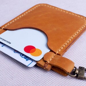 Título de licencia de conducir Tarjetero de cuero, Billetera comercial, Billetera para tarjetas de crédito, Mini sobre de cuero, Monedero para tarjetas, Diseño delgado