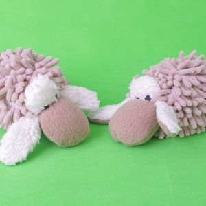 Dog Toys for Chewers, Plush Dog Toy Collection, Cute Plush Dog Chew Toy, Animal Dog Toy, Plush Dog Toy, Dog Gift, lamb