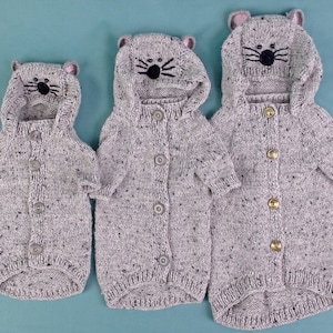 Kleiner Hund Katze Kapuzenpullover, Größe M, S, XS, Hundekleidung, Haustierkleidung, Welpen-Pullover, Kleidung für Yorkshire Terrier, Mantel Haustier, Pullover Welpen