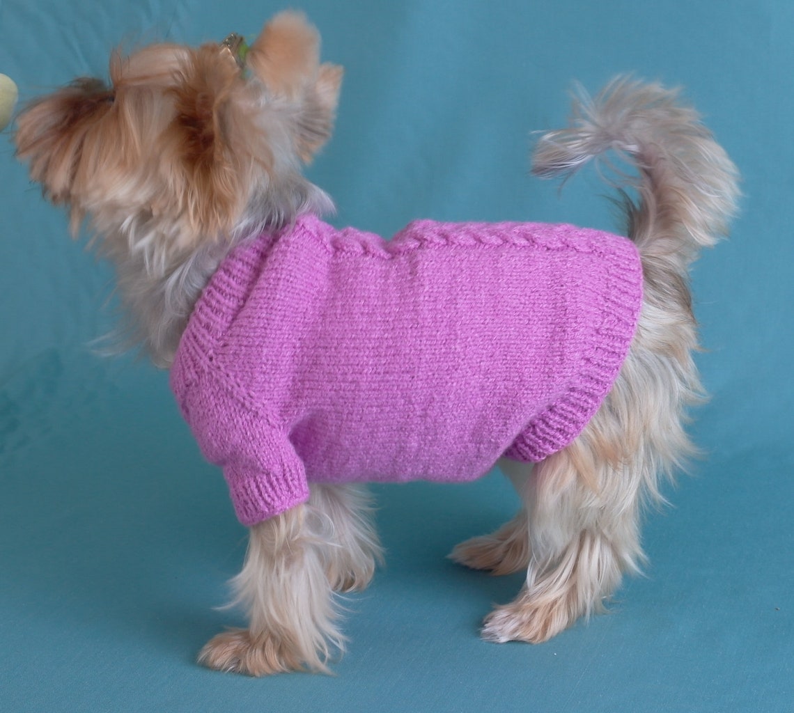 Pet clothes Dog knit socks sweater set Dog clothing Puppy Etsy