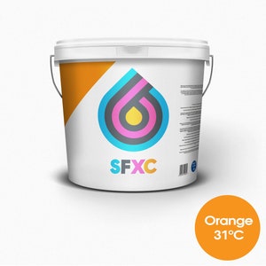 Thermochromic Screen Printing Ink Orange 31C