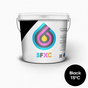 Thermochromic Screen Printing Ink Black 15C