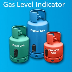 Magnetic Gas Bottle (LPG/Butane/Propane) Level Indicator