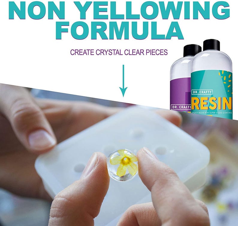 2 Part Clear Epoxy Resin Kit For Beginners - 470ml image 4