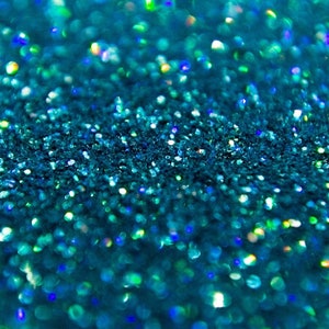 Blue Diamond Holographic Rainbow Glitter