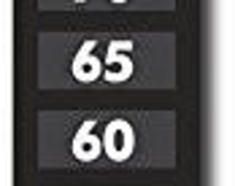 25C to 100C Adhesive Thermometer Strip