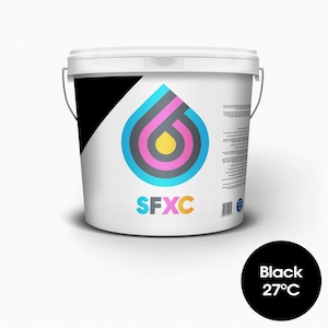 Thermochromic Screen Printing Ink Black 27C