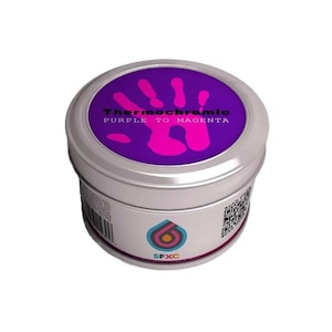 Temperature Responsive Thermochromic Ink - Purple to Neon Magenta