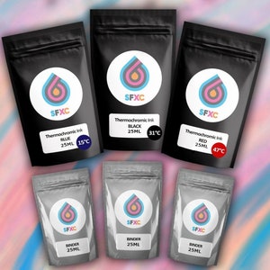 SFXC Thermochromic Screen Printing Ink Trial Pack
