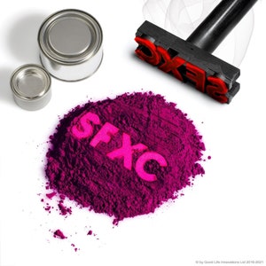 Thermal Colour Changing Pigment - Deep Purple to Neon Pink