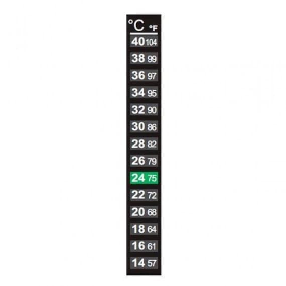 Adhesive Strip Thermometer - Celcius (4 to 36°C) and Fahrenheit (39 to 97°F)