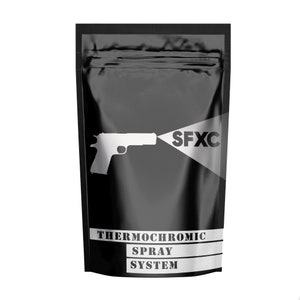 Temperature Responsive Thermochromic Sprayable Coating