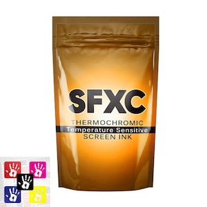 Thermochromic Colour Changing Ink Trial Pack - 5 x 50ml