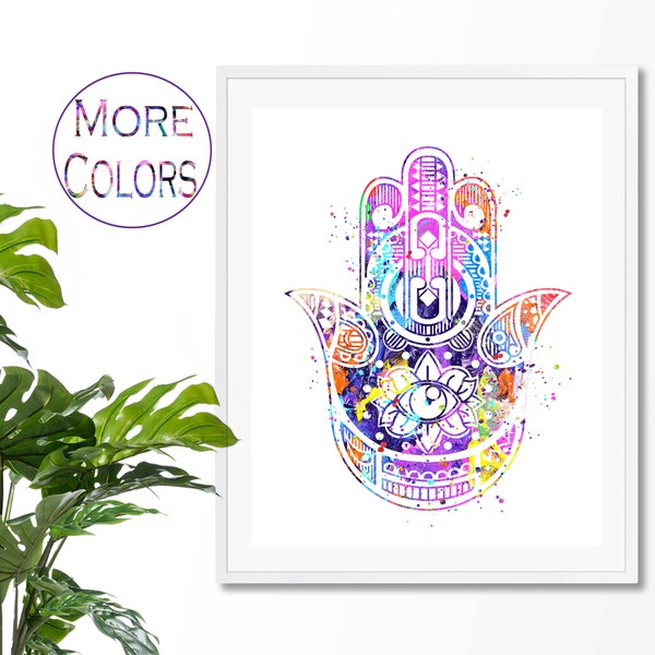 Hamsa Art - Etsy