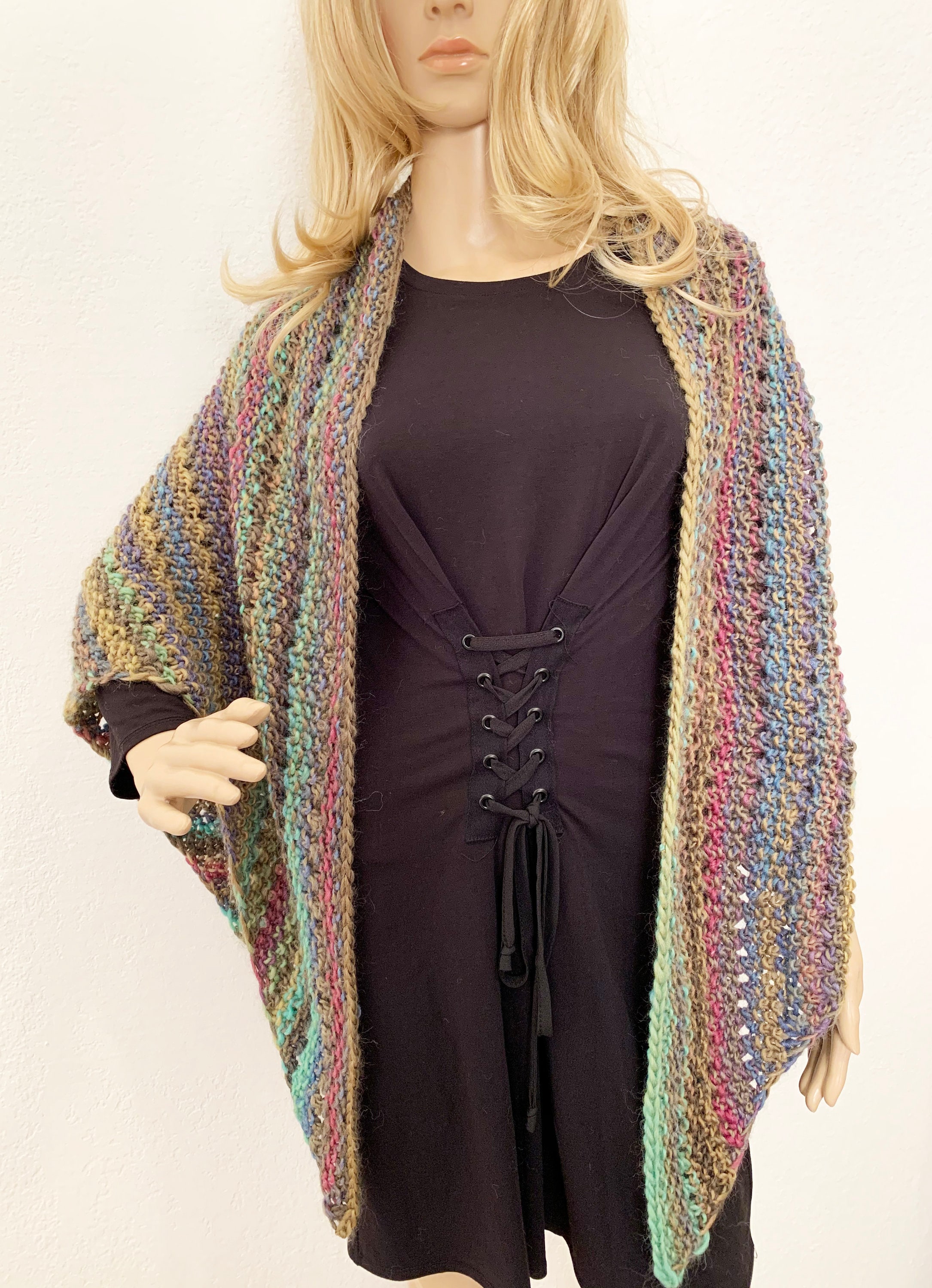 wool blend shawl