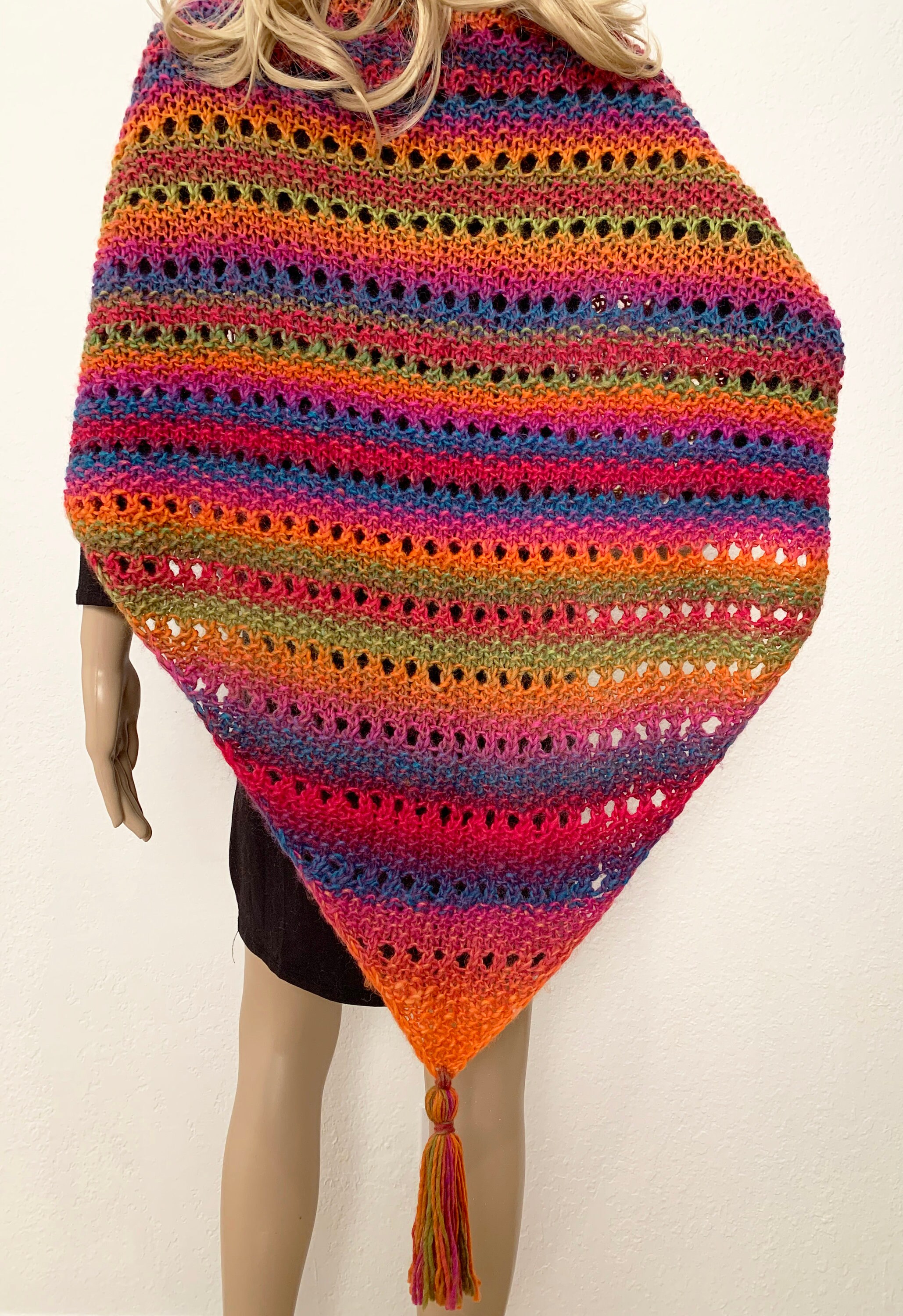 wool blend shawl