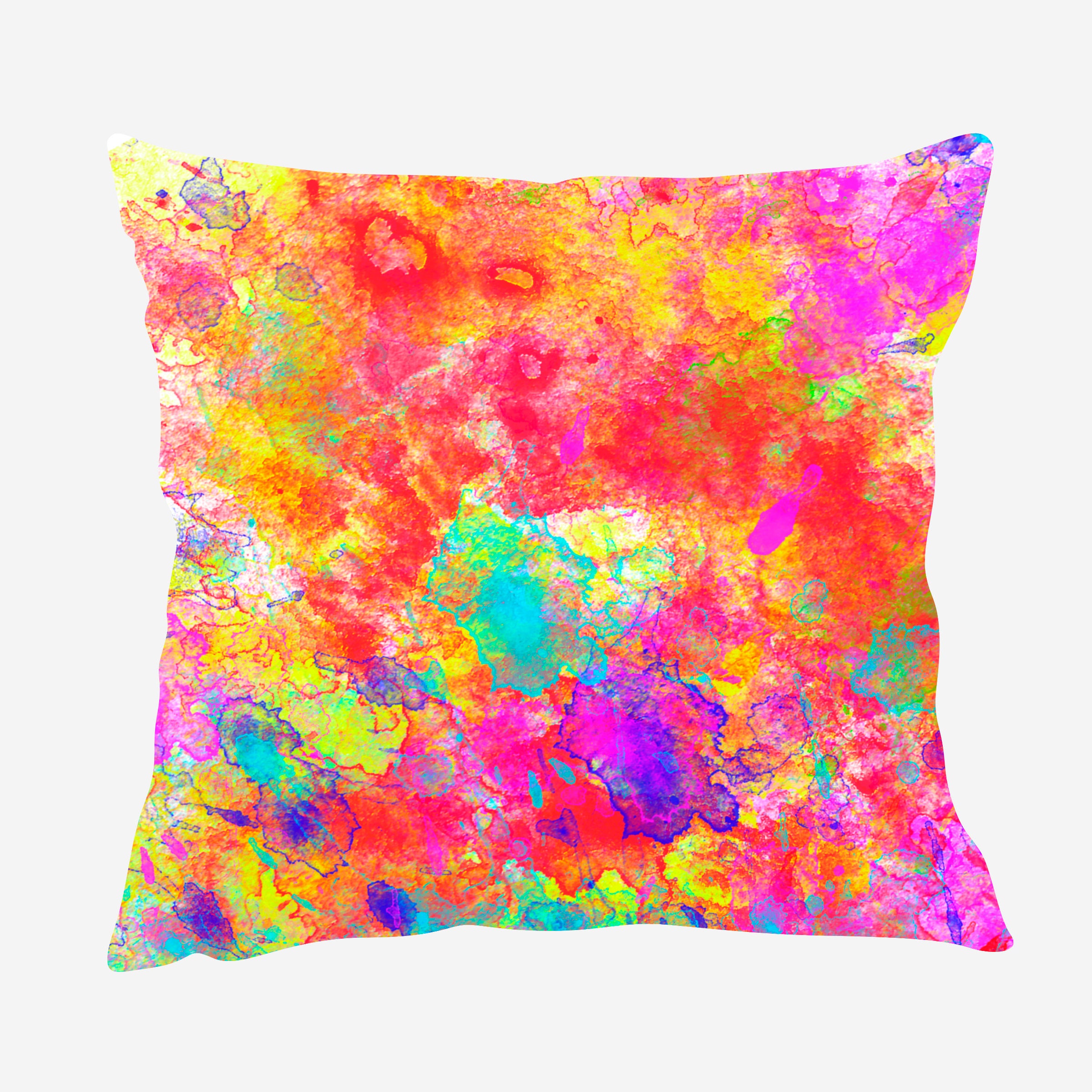 Watercolor Throw Pillow 4 Watercolor Pillow Cover Etsy