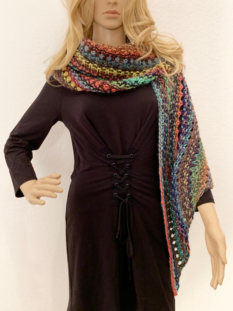 wool blend shawl