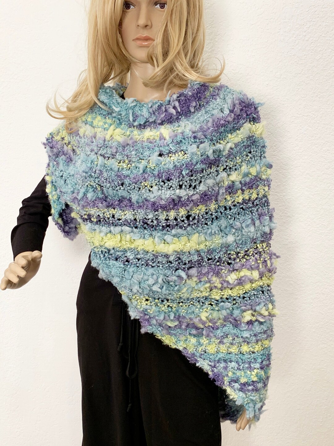 wool blend shawl